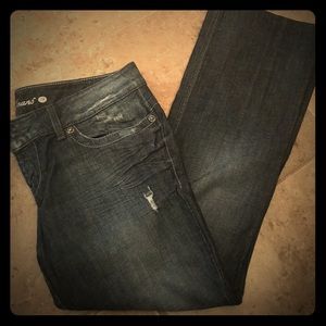 ➕♥️ Guess distressed bark blue jeans